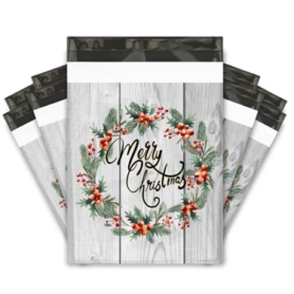 Merry Christmas Sweater Designer Poly Mailers 10x13 Pack of 50 PRICE IS … - Picture 3 of 4